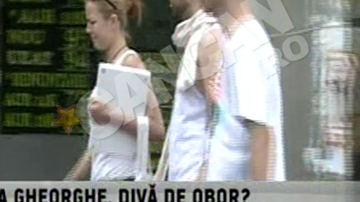 Elena Gheorghe a dat magazinele de fita pentru a se tocmi la cumparaturi in magazinul Obor!