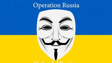 Anonymous a preluat controlul mai multor canale TV din Rusia și transmite imagini cu situația din Ucraina