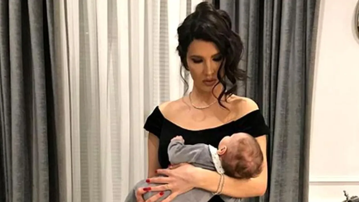 Fiica lui Ogică și-a botezat băiețelul! Ce vedete a ales să fie nașii micuțului Ivan