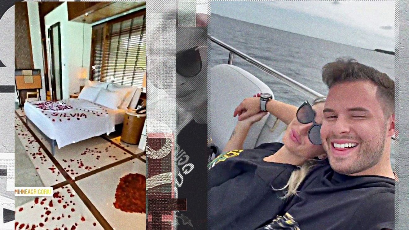 Fostul ginere al lui Gigi Becali și-a dus blonda în Maldive!