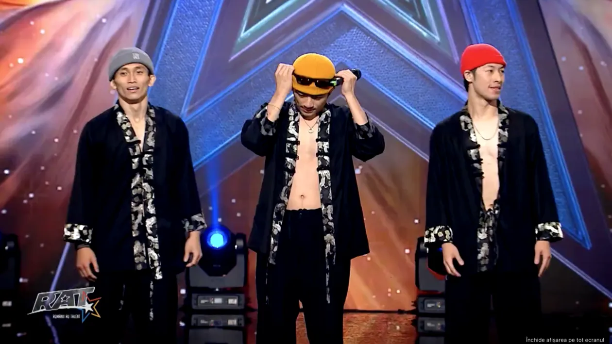 Cine sunt chinezii care au primit Golden Buzz de la Dragoș Bucur la Românii au Talent. Numărul genial i-a încântat pe fani: ”Sfidau gravitația”