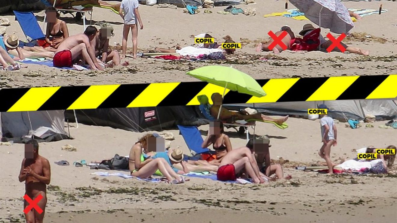 Imagini scandaloase pe plaja de nudiști din 2 Mai. S-au bronzat în pielea goală printre copii!