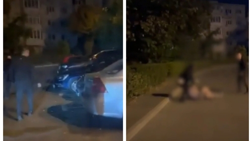 Teroare în Baia Mare! Un grec înarmat a atacat mai mulți trecători, o victimă a fost rănită grav