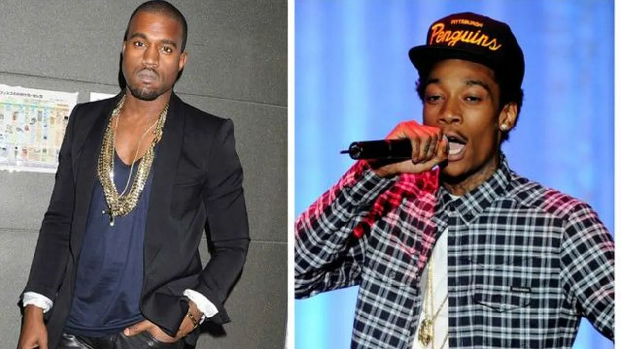 Kanye West si Wiz Khalifa, la cutite pe Twitter