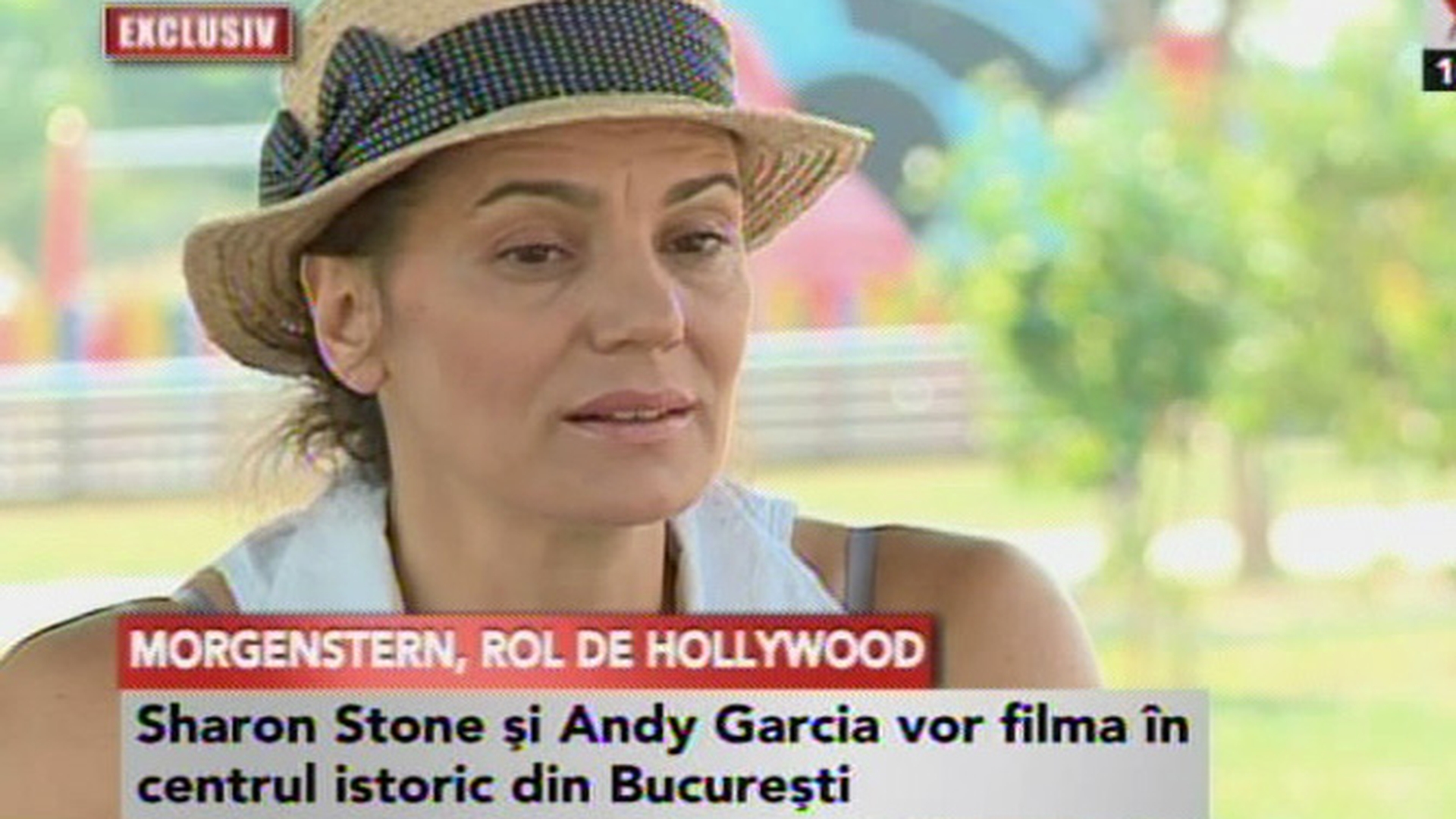 VIDEO Maia Morgenstern va fi colega cu Sharon Stone in pelicula care se filmeaza in Romania! Vezi ce spune despre rolul ei din "What About Love"