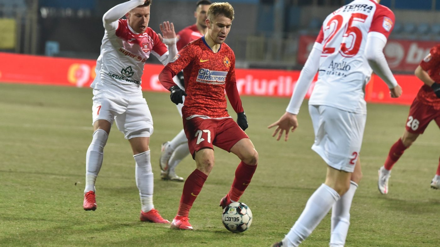 FCSB în derivă » Eșec la Mediaș cu FC Hermannstadt, iar locul 1 e în pericol!
