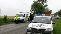 Doi frați, victime ale unui accident grav de circulație, pe DN 7. Unul dintre ei și-a piedut viața