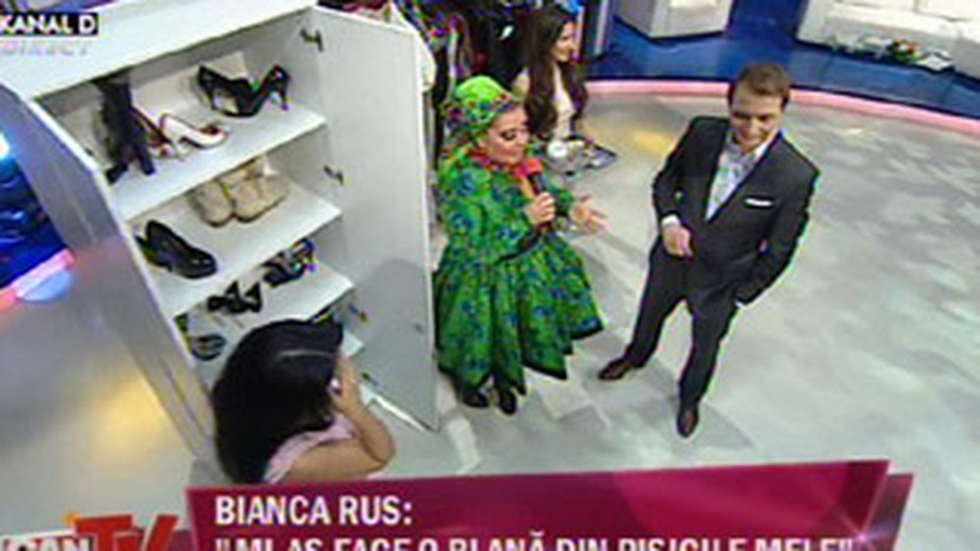 VIDEO Bianca Rus nu se jeneaza ca nu are numai haine de firma: "Pot sa ma imbrac si de la Bucur Obor"