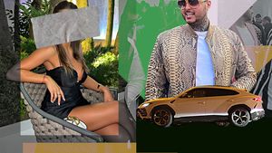 Mititelu jr. a ”combinat” o super vedetă Kanal D! Cine este bruneta care îi conduce Lamborghini-ul prin București