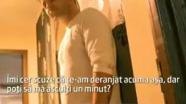 VIDEO Turbat de furie! Varciu, nervos ca o bruneta vrea sa se mute la el in casa!