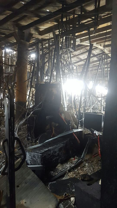 Primele imagini din BAMBOO după ce a fost incendiat!