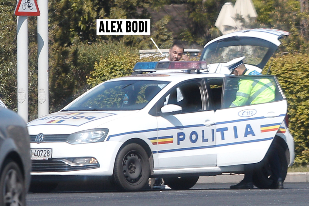 Alex Bodi, tras pe dreapta de Poliție