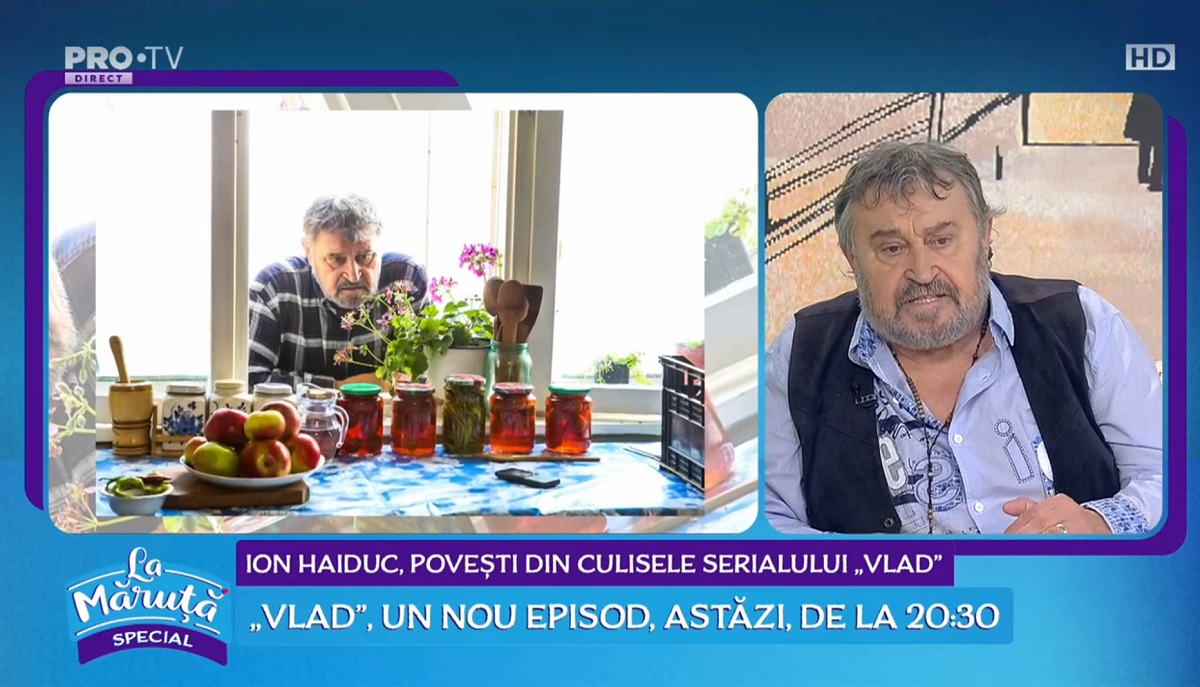 Actorul Ion Haiduc, dezvăluiri senzaționale din culisele serialului “Vlad”. Ce se întâmplă în episodul din această seară și decizia luată de regizorul filmului de la Pro TV