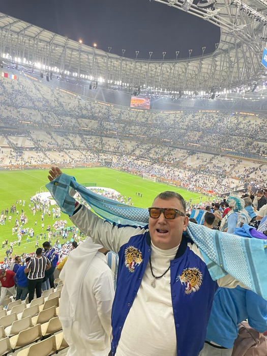 Nuredin Beinur, cu fiica la finala Cupei Mondiale din Qatar. Nu se uită la bani când vine vorba de Miruna!