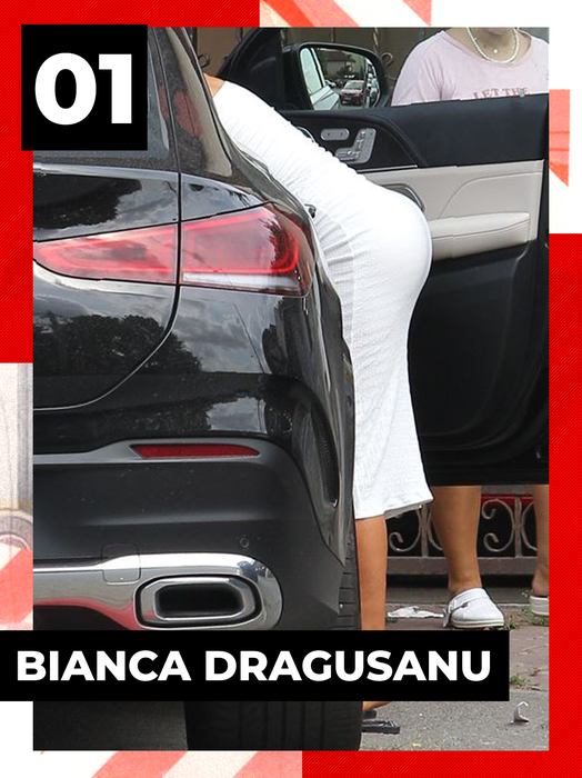 TOP sexy-vedete. Bianca Drăgușanu, Daniela Crudu sau Raluca Bambi s-au aplecat pe bancheta din spate și…: Mamăăă, ce priveliște!
