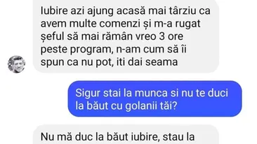 BANCUL ZILEI | Sigur stai la muncă și nu te duci la băut cu golanii tăi?