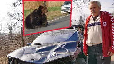 El este șoferul care a lovit ursul, lăsat să agonizeze 18 ore. Drama neștiută a bărbatului