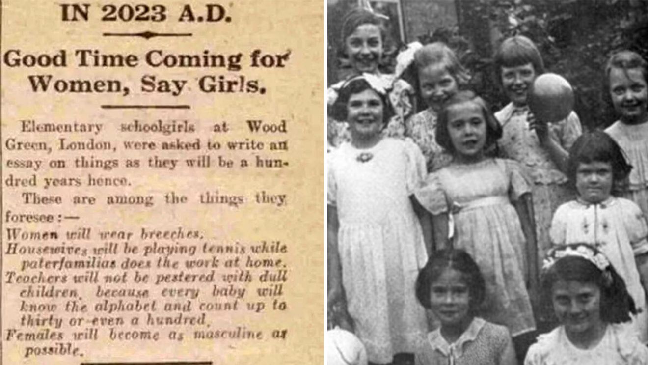 Chiar există călătoria în timp? O elevă din anul 1923 a prezis cu exactitate ce se va întâmpla în 2023