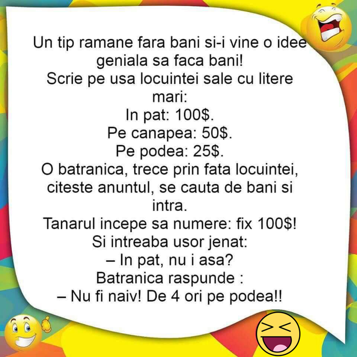 Bancul complet