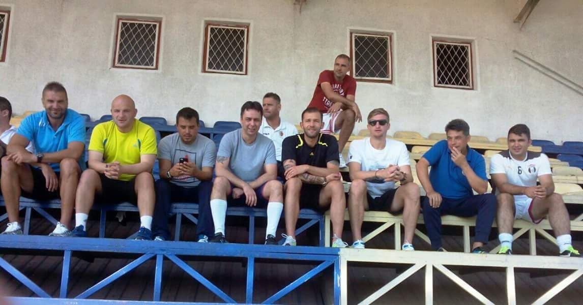 Viorel Ignătescu, la cursurile de antrenori, pe care le-a făcut în România