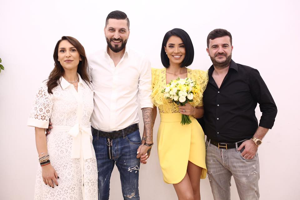 Adelina Pestrițu s-a căsătorit cu Virgil Șteblea. De ce a ales să poarte o rochie galbenă