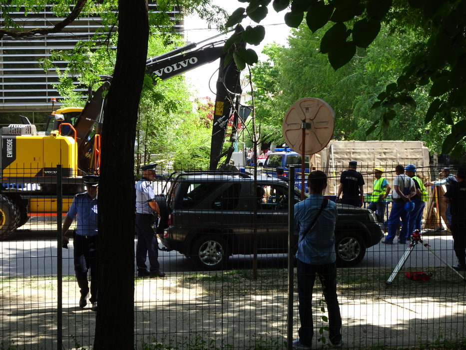 Panică în Sectorul 1! A fost descoperit un proiectil neexplodat pe Șoseaua Nordului