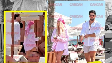 Fosta soție a lui Lino Golden iubește din nou, la patru luni de la divorț! CANCAN.RO a surprins-o cu esteticianul vedetelor, la mare! Fostul protejat al lui Velea își va pierde mințile când va vedea imaginile!