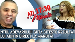 Momentul adevarului! Guta citeste rezultatul testului ADN in direct la Maruta! EXCLUSIV!