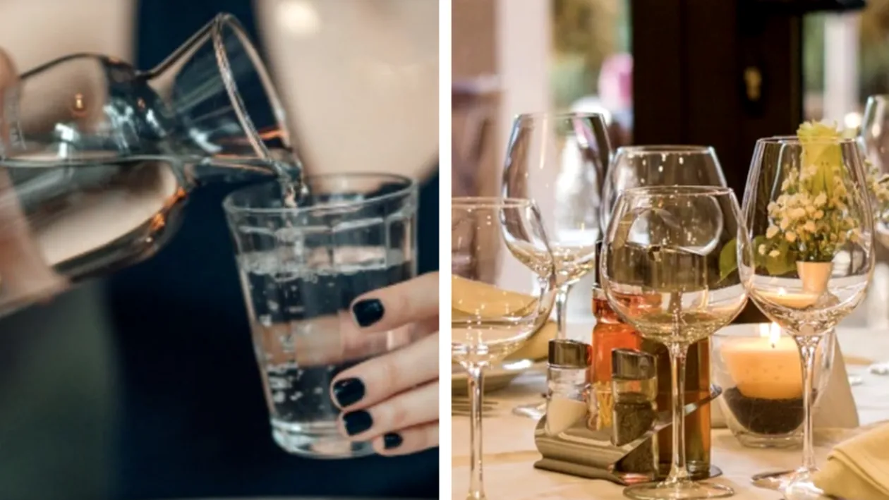 Apa gratis în restaurante a devenit o amenințare pentru cei din HORECA. Cum a reacționat un chelner: „Nu am avea...”