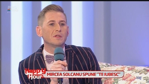 Mircea Solcanu a spus "te iubesc" la Happy Hour! Vezi cine e persoana căreia moderatorul i-a făcut o declaraţie de dragoste!
