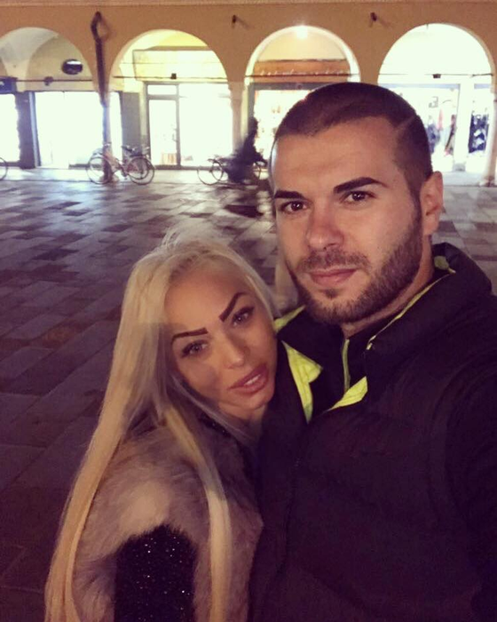 Cristian Daminuță si Iasmina, pe vremea când formau un cuplu fericit