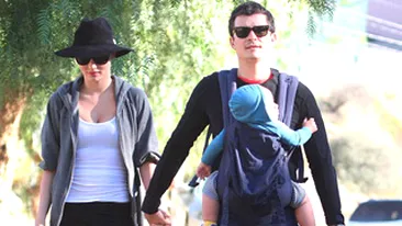 Ce familie superba formeaza Orlando Bloom sI Miranda Kerr!