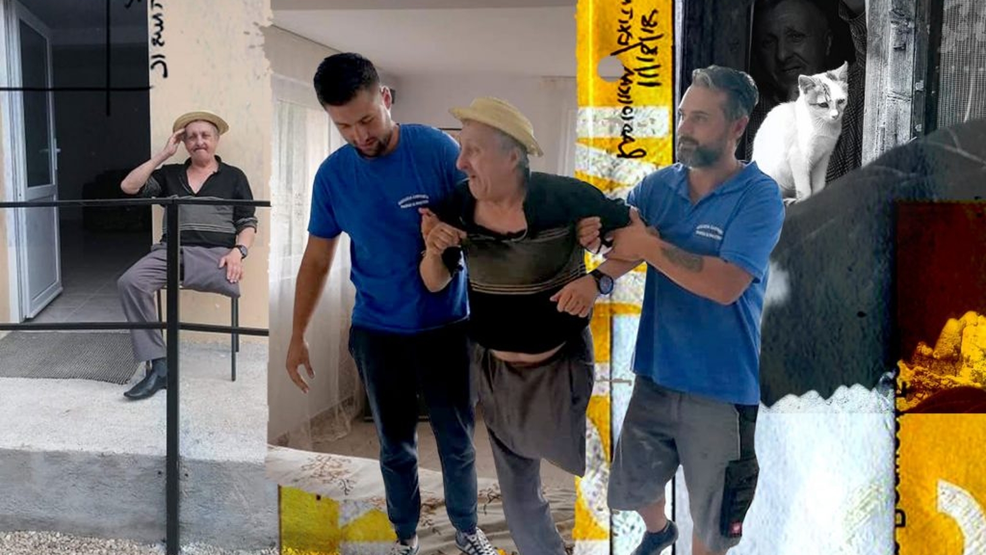 Mai ceva ca în "Visuri la Cheie"! Cum a primit nea Gheorghe din Bolovani o casă nouă în locul celei care cădea pe el
