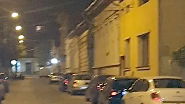 Apariție stranie! Ce a fotografiat un bărbat aseară, pe o stradă din Târgu Mureș