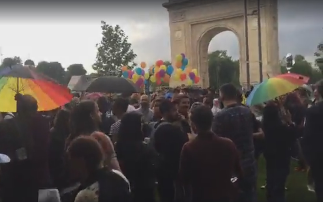 Marşul diversităţii a început în urmă cu puţin timp