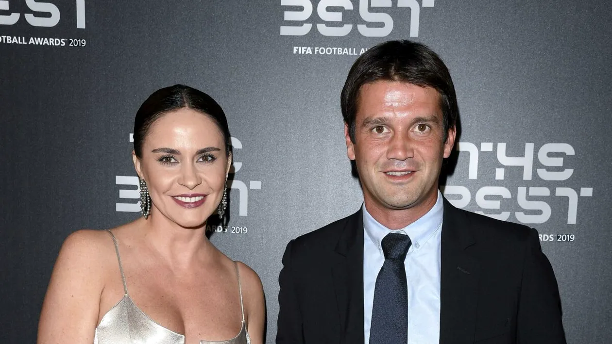 Imagini RARE cu fetele lui Cristi Chivu. Natalia și Anastasia au moștenit dragostea pentru fotbal