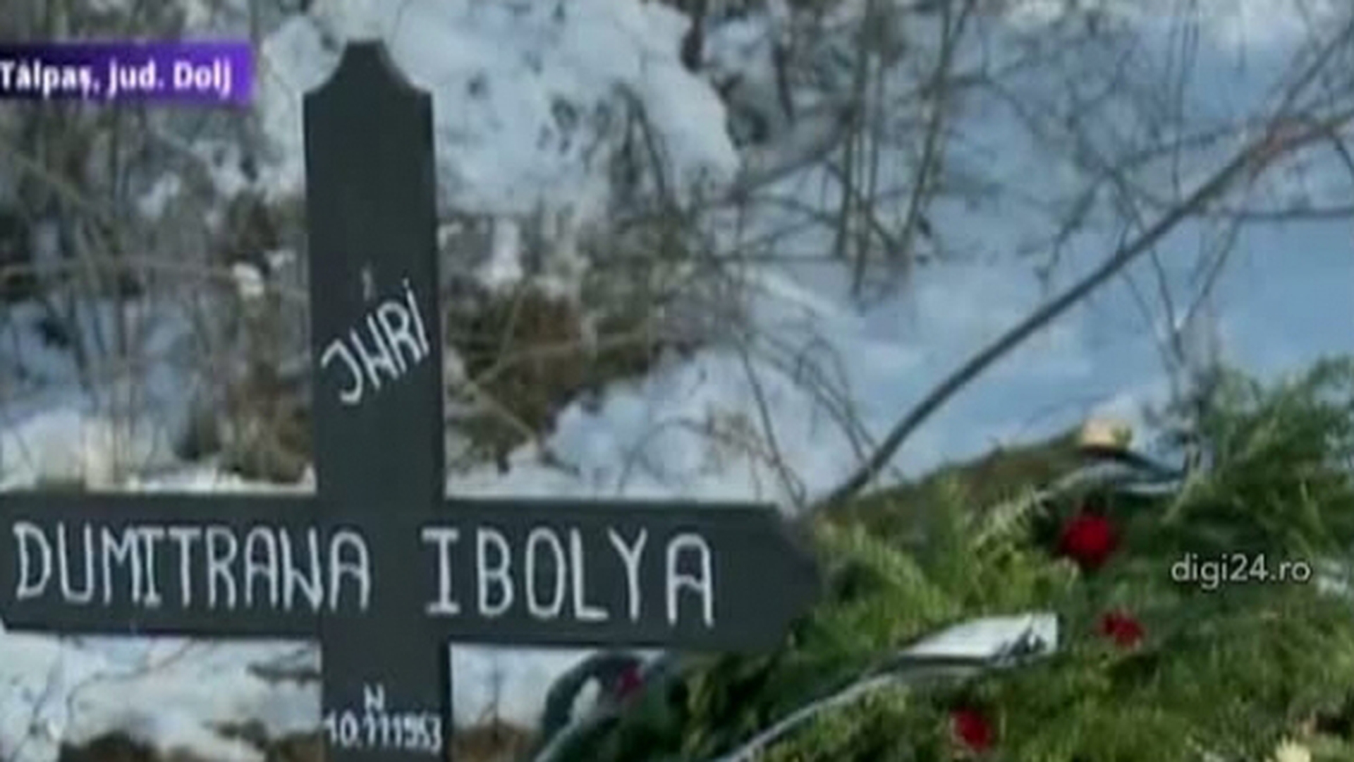Revoltator! O femeie din Dolj, inmormantata in mijlocul unui camp. Afla ce a facut preotul
