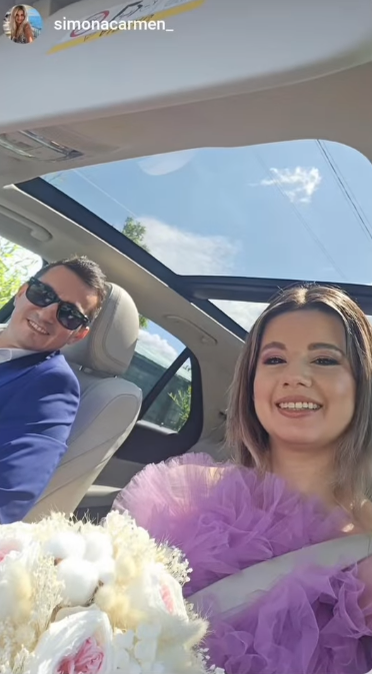 Marian Drăgulescu și Simona s-au căsătorit civil! Primele imagini de la eveniment