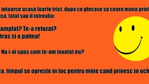 BANCUL ZILEI | „Am cerut-o de nevastă, dar m-a pălmuit”