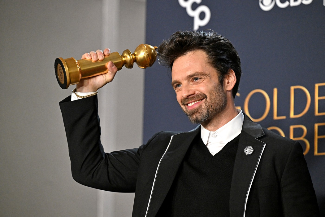 Ce româncă i-a fost alături lui Sebastian Stan la Globurile de Aur. Foto: Profimedia