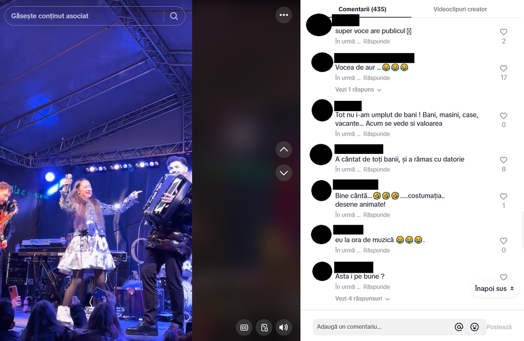 Vlăduța Lupău, pusă la zid după ce a cântat în Parcul Mogoșoaia: ”Săraca de ea. Ce a pățit?!”