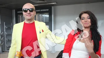 Mandinga si Costi Ionita au stat o ora blocati in aeroportul din Bucuresti la intoarcerea de la Eurovision! Aveau bagajele pline de rahat si baclavale!