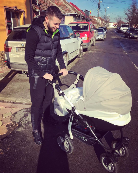 Cristian Daminuță, mândru de fiul său