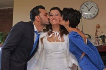 Diana de la ”Insula iubirii”, împreună cu Marco la nunta surorii acestuia, în Italia