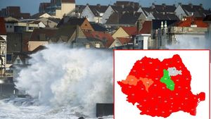 ANM, avertisment groaznic! Cum va "mătura" furtuna Sabine orașele din România