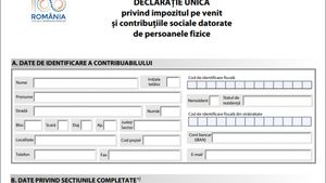 Decizie de ultimă oră! Declarația unică va fi modificată. Până la ce dată trebuie depusă