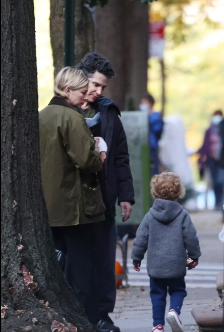 Michelle Williams, alături de membrii familiei sale