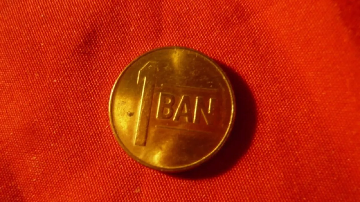 Moneda de un ban care se vinde cu aproape 10.000 de euro. Care este bănuțul foarte rar care te poate îmbogăți