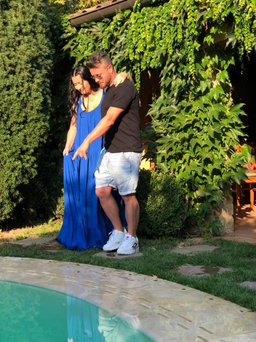 Gabriela Cristea și Tavi Clonda, poză de album cu puțin timp înainte de cununia religioasă: “Ne vom susține unul pe altul ca…”