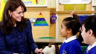 Kate Middleton: “Fiecare copil merita sa creasca increzator in fortele proprii”